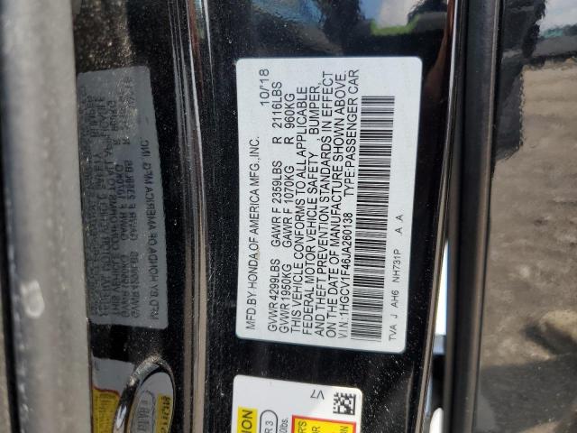 2018 HONDA ACCORD EX - 1HGCV1F46JA260138