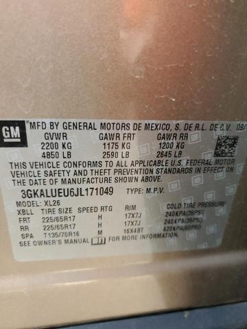 2018 GMC TERRAIN SLE - 3GKALUEU6JL171049