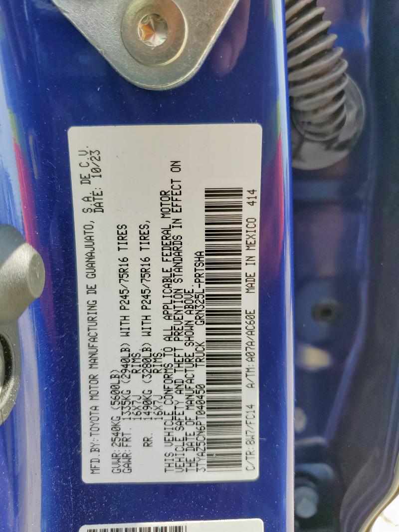 2023 TOYOTA TACOMA DOU #3290348784