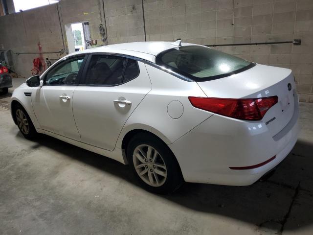 KIA OPTIMA LX 2013 white sedan 4d gas KNAGM4A70D5395471 photo #3