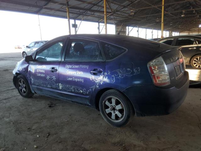 TOYOTA PRIUS 2006 blue hatchbac hybrid engine JTDKB20U963131825 photo #3