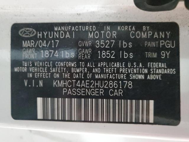 2017 HYUNDAI ACCENT SE KMHCT4AE2HU286178