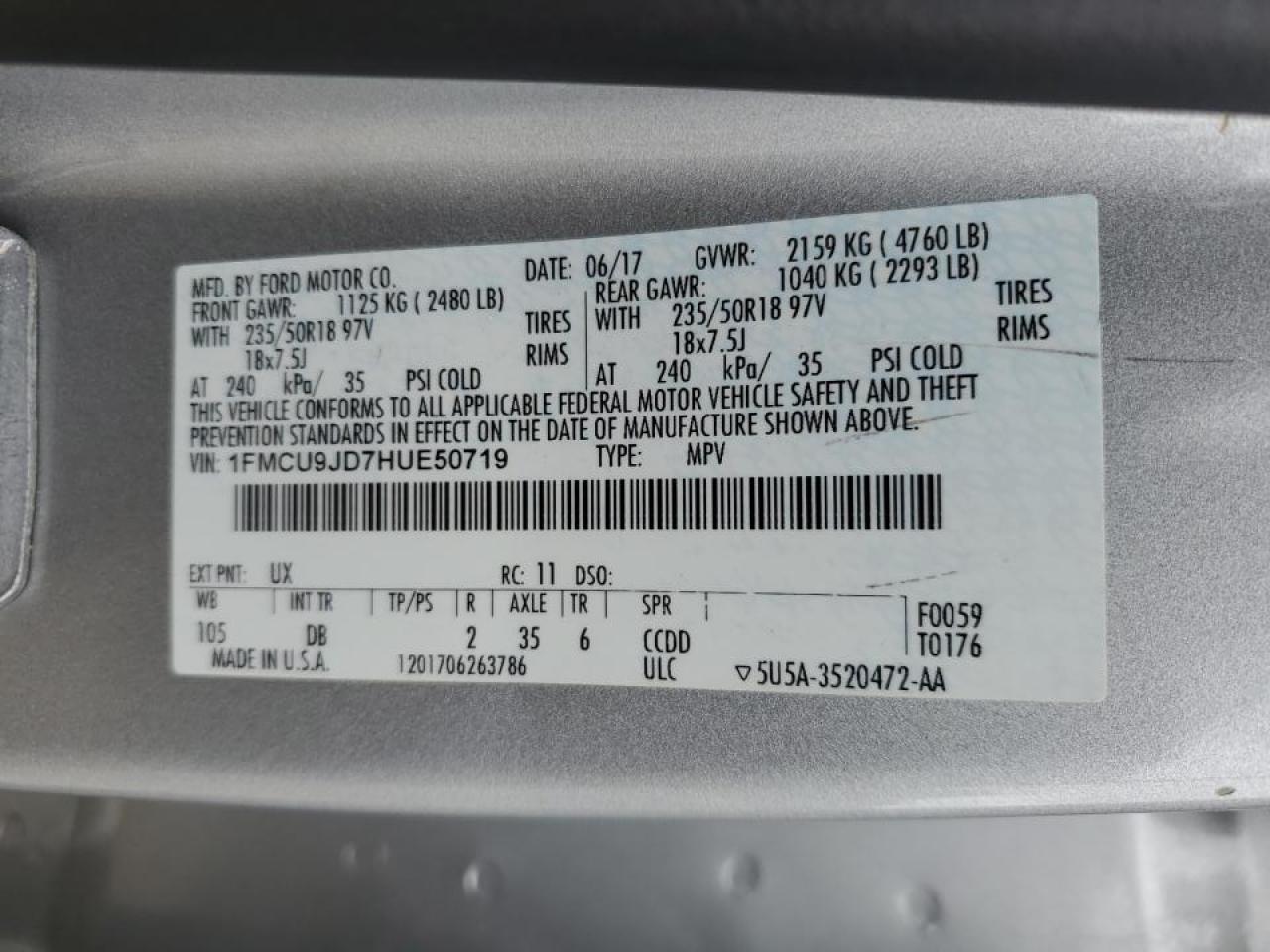 FORD ESCAPE TITANIUM