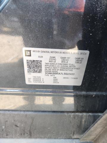 2020 CHEVROLET BLAZER 1LT 3GNKBBRA7LS622433