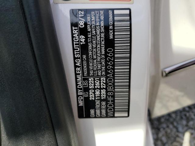 2013 MERCEDES-BENZ E 350 4MAT - WDDHF8JBXDA696260