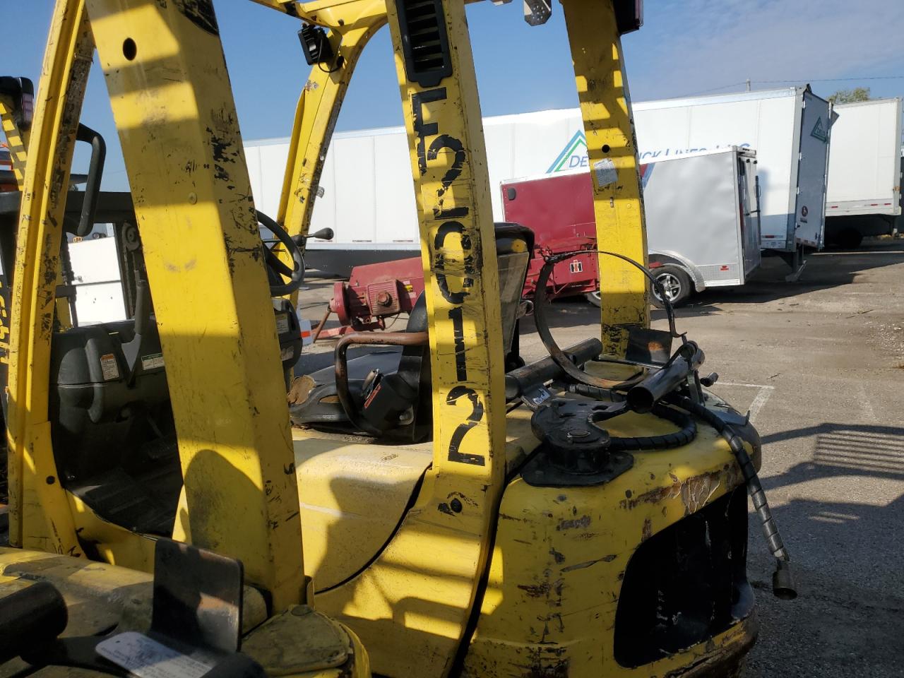 Lot #3297149487 2017 HYST FORKLIFT