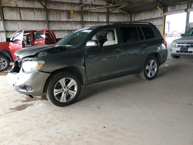 TOYOTA HIGHLANDER 2008 green  gas JTEDS43A582013703 photo #1