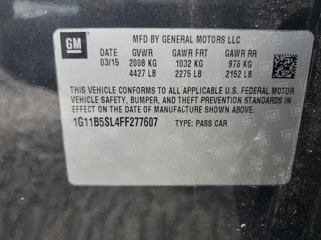 2015 CHEVROLET MALIBU LS #3296945824