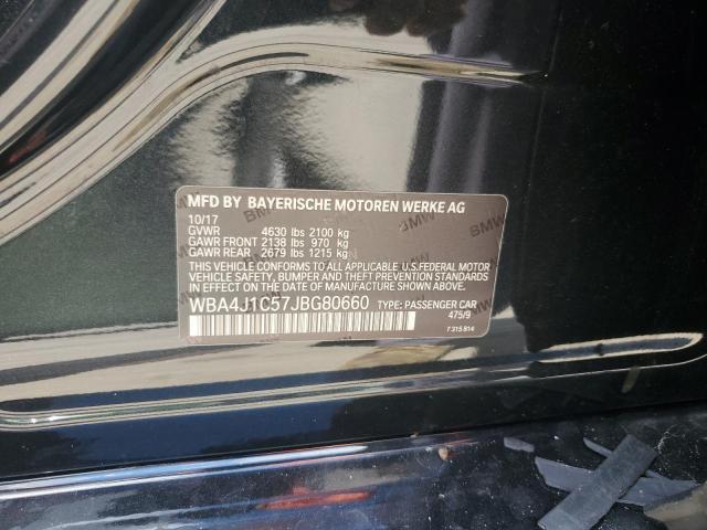 2018 BMW 430I GRAN WBA4J1C57JBG80660