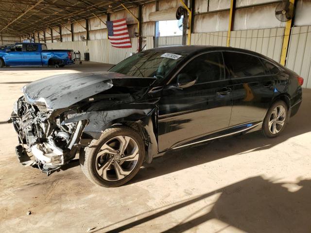 HOND ACCORD EXL 2018 black  gas 1HGCV1F55JA135608 photo #1