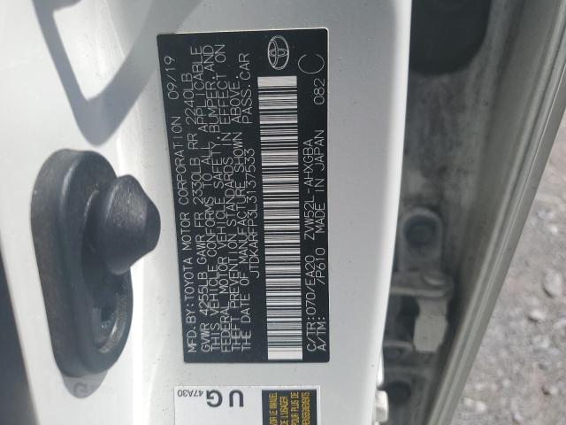 2020 TOYOTA PRIUS PRIME LE JTDKARFP3L3137533