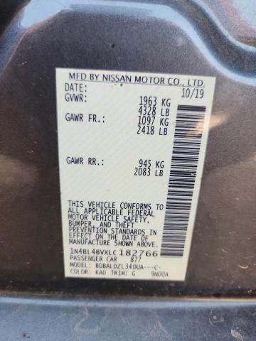 2020 NISSAN ALTIMA S - 1N4BL4BVXLC182766