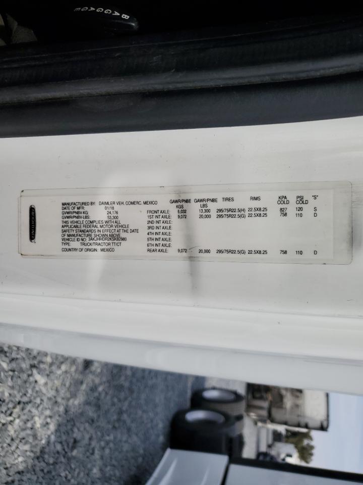 Lot #3287583030 2019 FREIGHTLINER CASCADIA 1