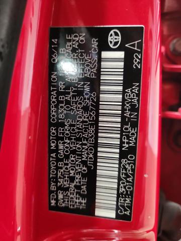 2014 TOYOTA PRIUS C - JTDKDTB38E1567726