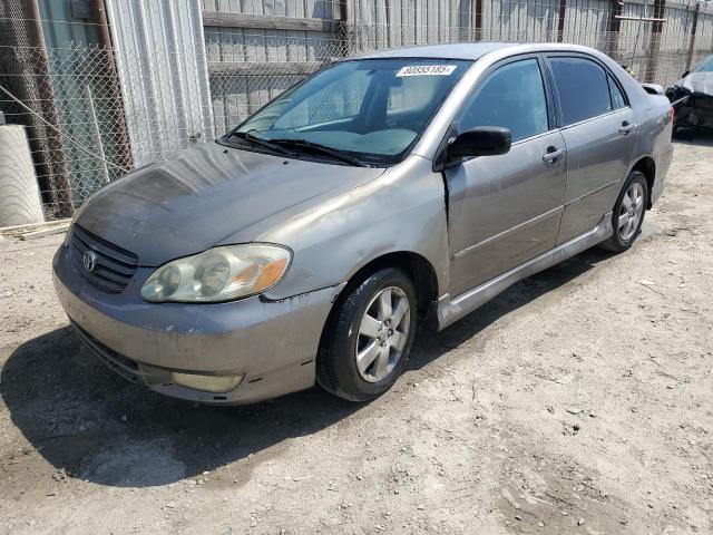 TOYOTA COROLLA CE 2003 brown  gas 1NXBR32E03Z112007 photo #1