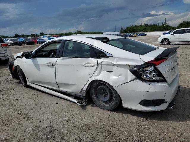 HONDA CIVIC LX 2018 white  gas 2HGFC2F52JH561248 photo #3