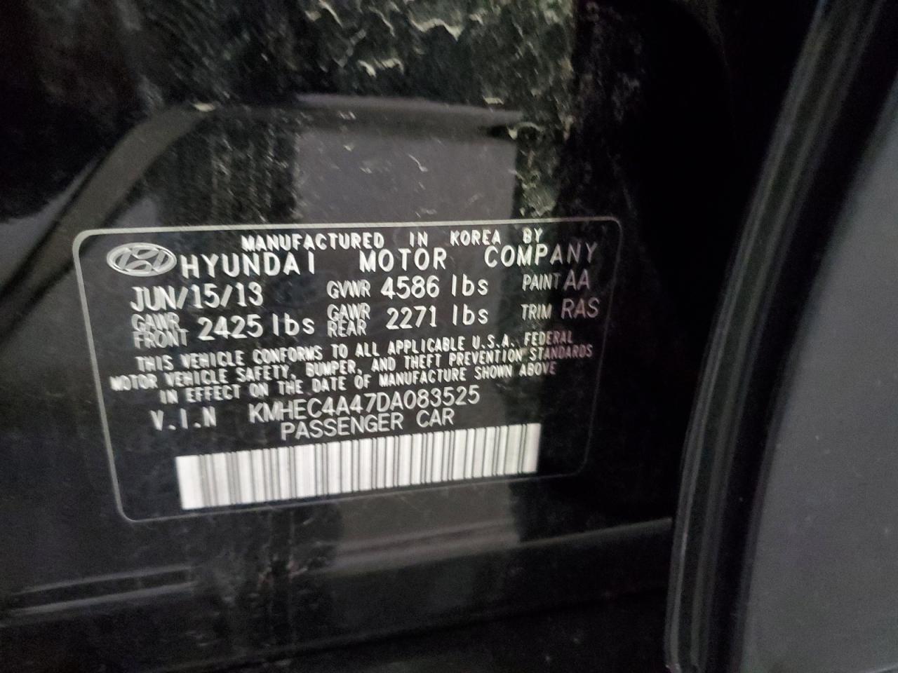 HYUNDAI SONATA HYBRID