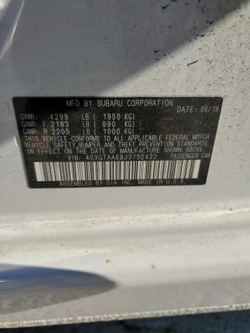2018 SUBARU IMPREZA - 4S3GTAA68J3752432