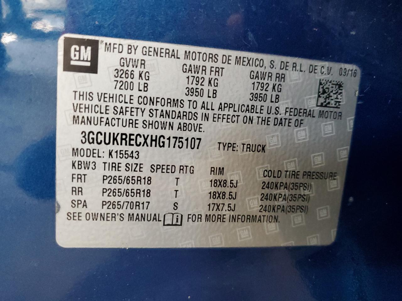 CHEVROLET SILVERADO K1500 LT