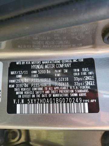 2011 HYUNDAI SANTA FE S #3240861862