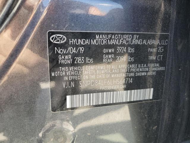 2020 HYUNDAI ELANTRA SEL - 5NPD84LF6LH564714