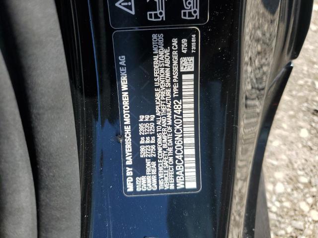 2022 BMW M850XI WBABC4C06NCK07482