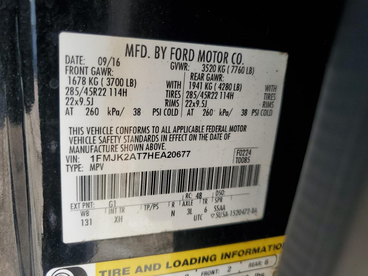 FORD EXPEDITION EL LIMITED