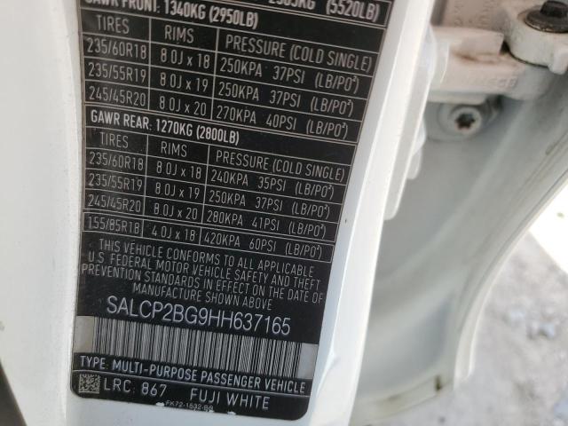 2017 LAND ROVER DISCOVERY SALCP2BG9HH637165