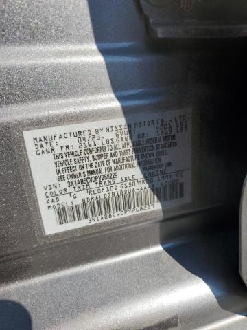 2023 NISSAN SENTRA SV 3N1AB8CV0PY268229