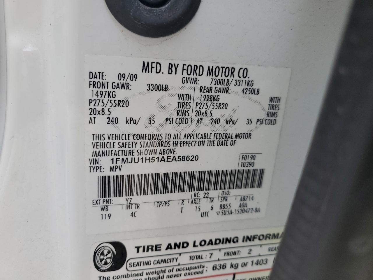 FORD EXPEDITION EDDIE BAUER