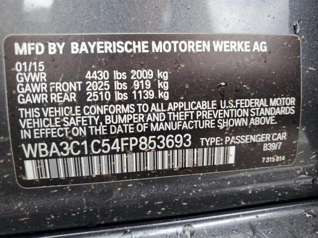 2015 BMW 328 I SULE - WBA3C1C54FP853693