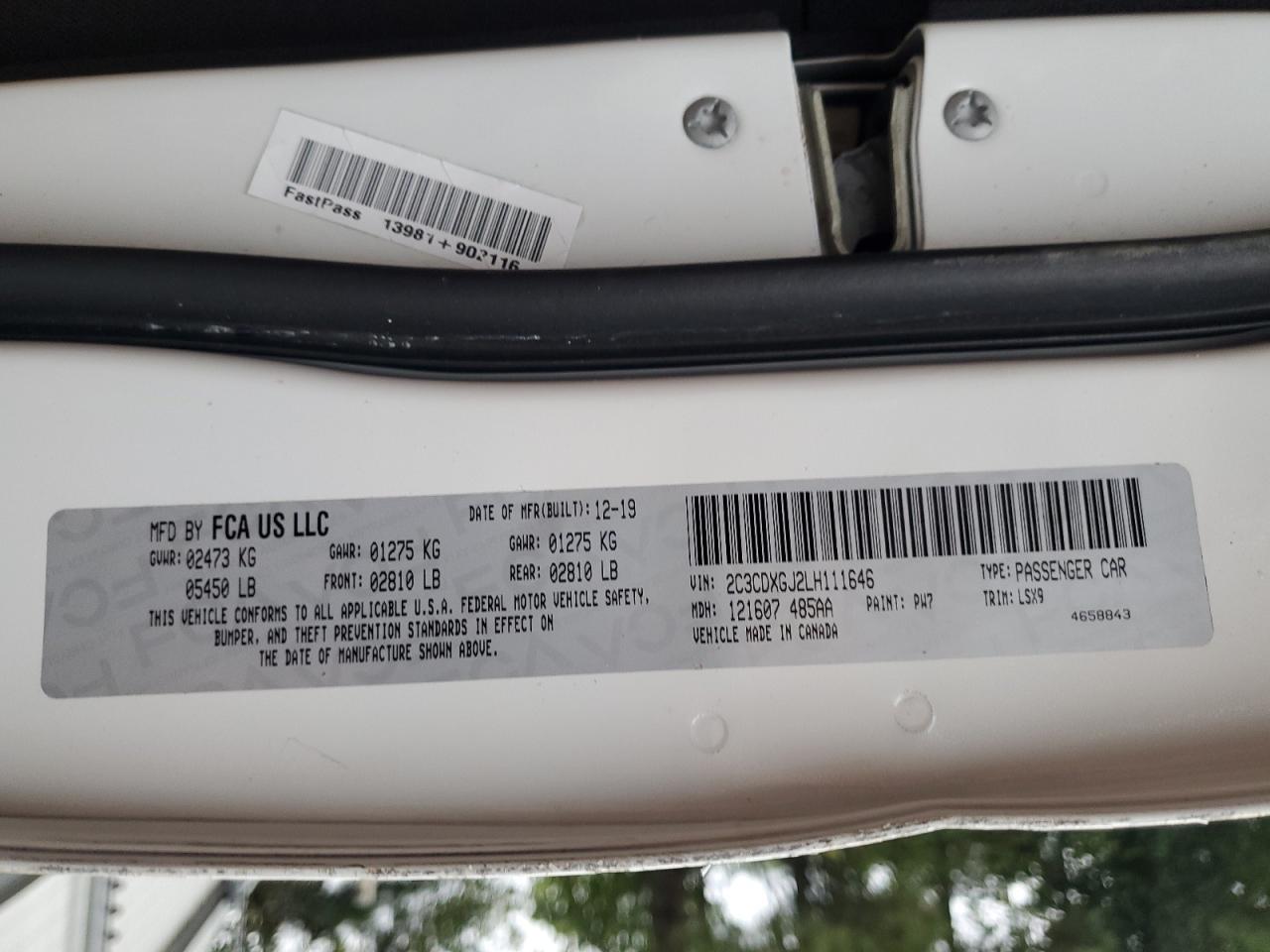 DODGE CHARGER SCAT PACK