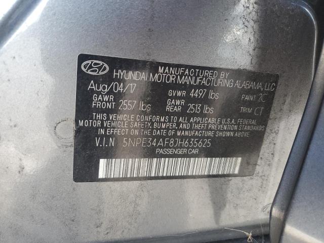 2018 HYUNDAI SONATA SPO 5NPE34AF8JH635625