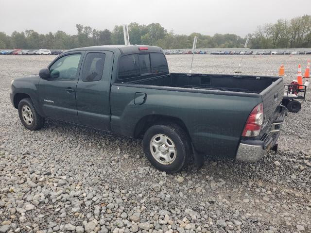 TOYOTA TACOMA ACC 2010 green club cab gas 5TETX4CN5AZ697447 photo #3