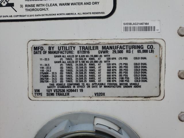 2017 UTILITY VS2DX #3301814327