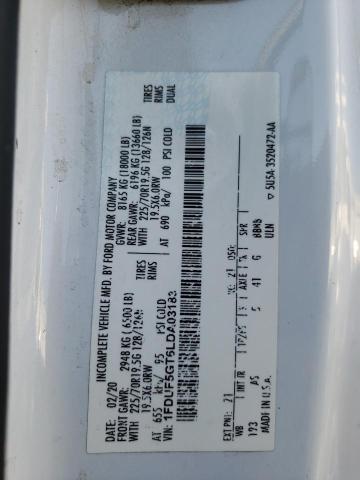 2020 FORD F550 SUPER #3318014490