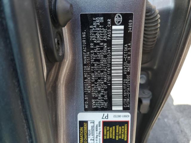2015 TOYOTA CAMRY LE - 4T1BF1FK1FU005341