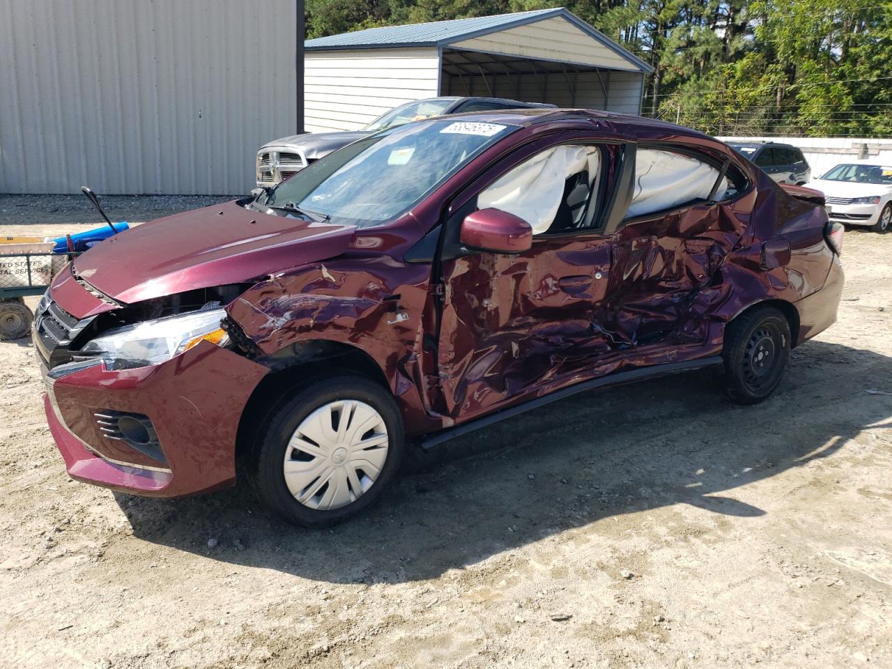  Salvage Mitsubishi Mirage