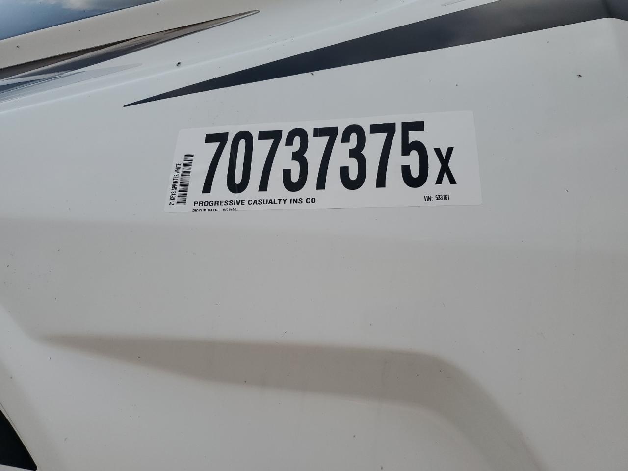 Lot #3268333051 2021 KEYSTONE SPRINTER