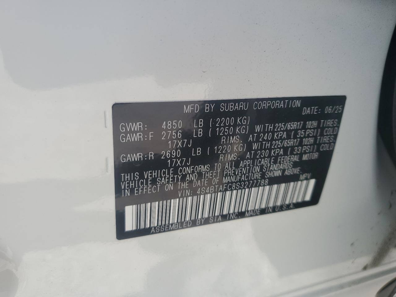 SUBARU OUTBACK PREMIUM