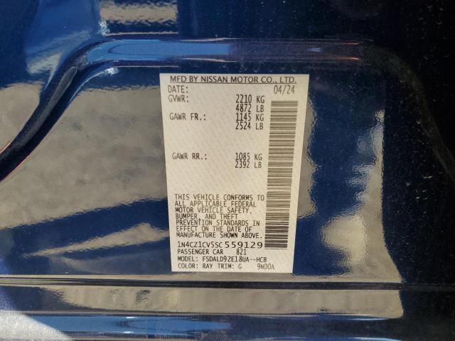 2025 NISSAN LEAF SV PL 1N4CZ1CV5SC559129