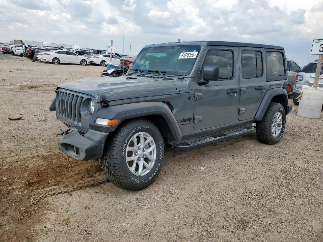 Lot #3287823104 2023 JEEP WRANGLER SPORT