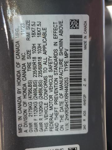 2024 HONDA CR-V EXL - 2HKRS4H7XRH440253