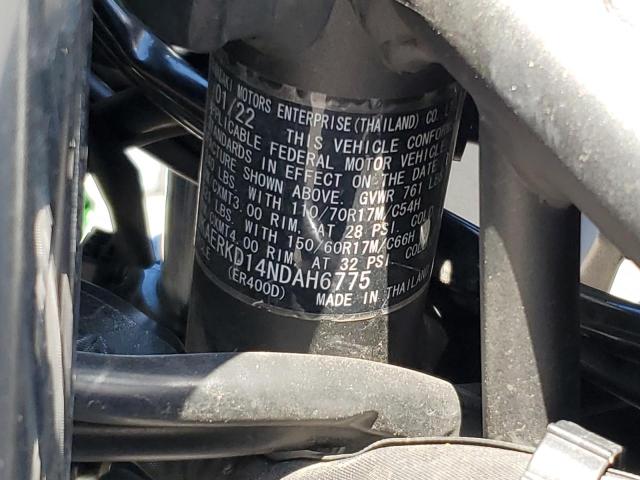 2022 KAWASAKI ER400 D JKAERKD14NDAH6775
