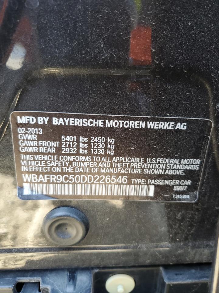 Lot #3316081244 2013 BMW 550 I