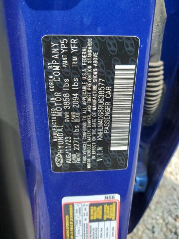 2024 HYUNDAI ELANTRA SEL KMHLM4DG8RU638577