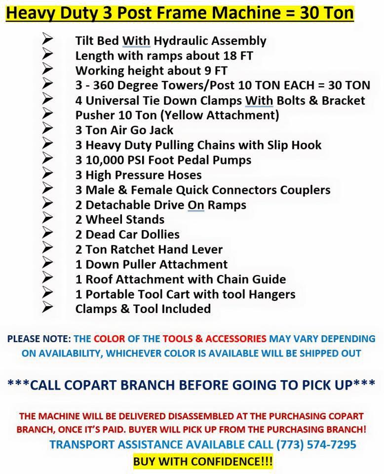 Lot #3239981503 2025 OTHR 3 POST FRAME MACHINE