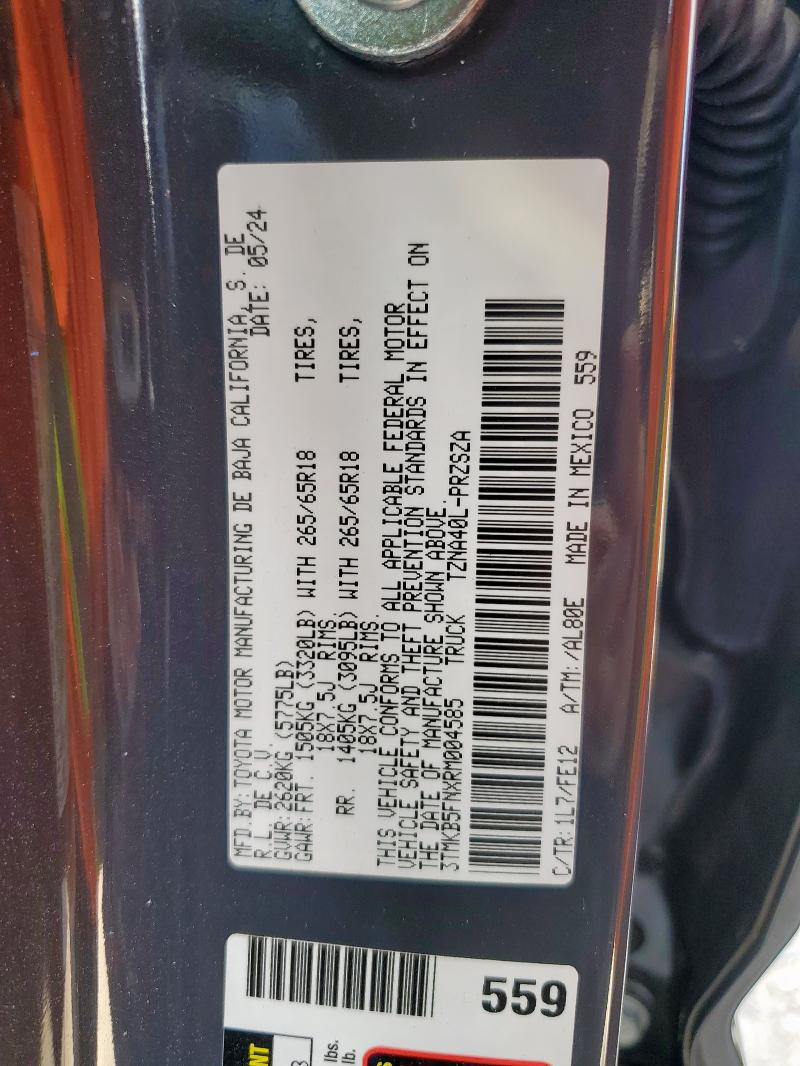 2024 TOYOTA TACOMA DOU #3278854082