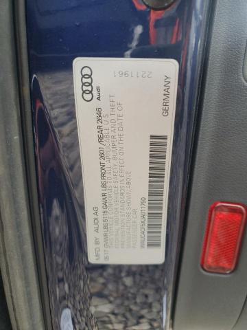 2018 AUDI S5 PRESTIG WAUC4CF5XJA011750