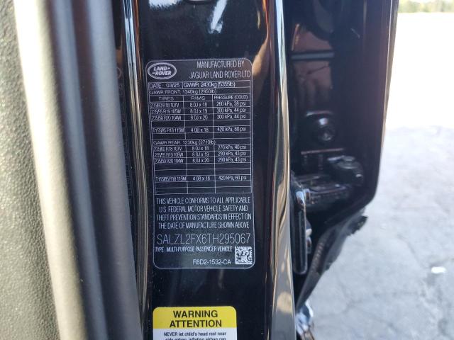 2026 LAND ROVER RANGE ROVE SALZL2FX6TH295067